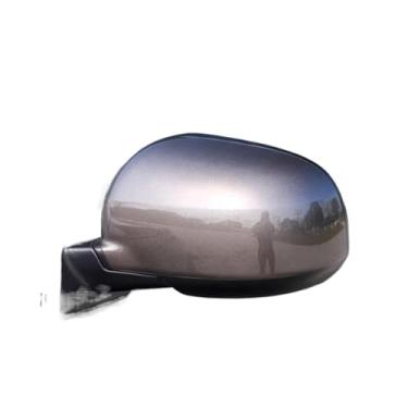 Imagem de Acessórios para carro Espelho retrovisor com tinta Lente reflexiva Shell Base Assembly 3 fios compatível com Mitsubishi ASX(3-wire brown left)