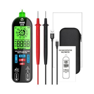 Imagem de Multímetro Digital Recarregável BSIDE Voltímetro NCV Frequência Ohm Di