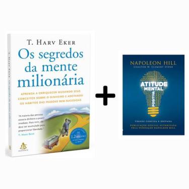 Imagem de Kit Livros, Os segredos da mente milionária + Atitude Mental Positiva 