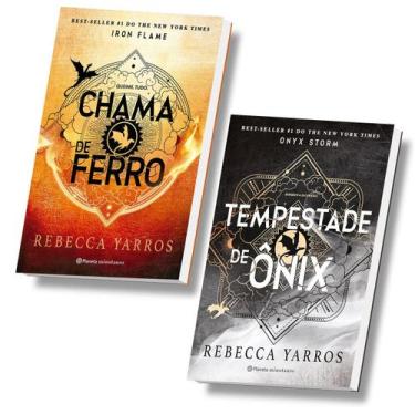 Imagem de Kit 2 Livros, Chama de Ferro + Tempestade de Ônix, Livro 2 e 3 Da Séri