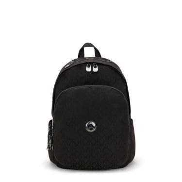 Imagem de Mochila Kipling Delia Black Sign JQ-Feminino