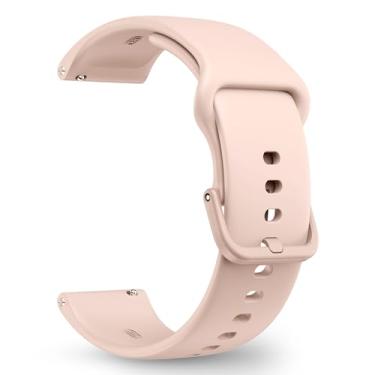 Imagem de OCTANDRA Pulseiras de substituição para relógio inteligente Move 2 IDW13 VeryFit (rosa)