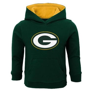 Imagem de Outerstuff Moletom com capuz infantil Green Bay Packers Prime