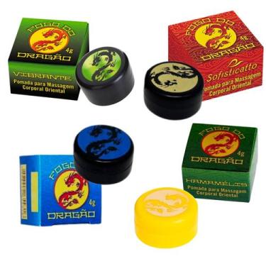 Imagem de Pomada do Fogo do Dragão Ginseng + Pomada Fogo do Dragão Hamamélis + F