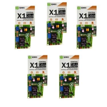 Imagem de Kit 5 Placas Central Motor P/ Portão Full Range X1 Full Range Ipec - I