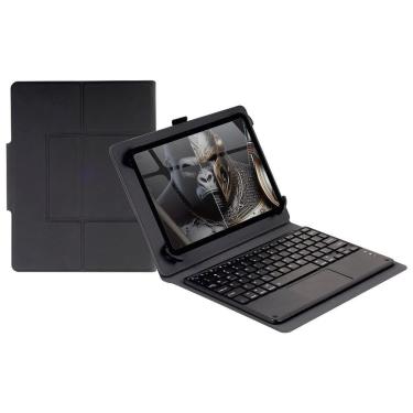 Imagem de Capa Tablet de 9 a 11 com Teclado e suporte, Touchpad.