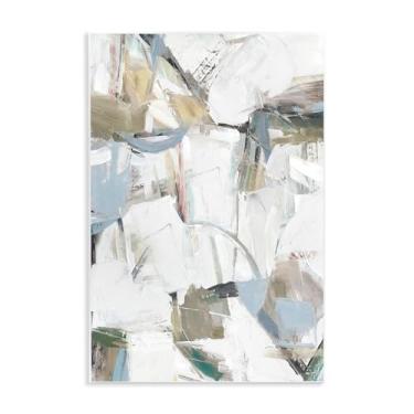 Imagem de Stupell Industries Design de arte de parede abstrata de ressonância colorida por Hannah Dawson, 48 x 33