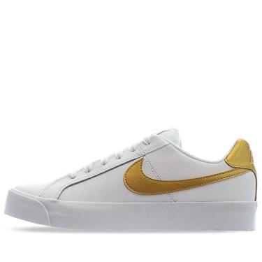 Imagem de Jordan Youth Air 1 Low SE (GS) DJ5186 100 Spades - Size 5Y White/Metallic Gold