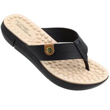 Imagem de Tamanco Modare Floather Napa Feminino , Preto, 37