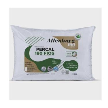 Imagem de Travesseiro 180 Fios 100% Algodão 50 X 70 Cm ALTENBURG