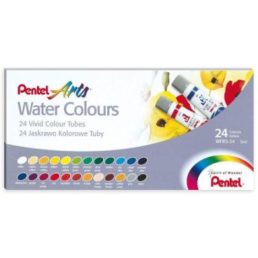 Imagem de Aquarela Wfrs-24 C/24 Cores Pentel