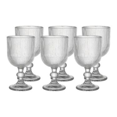 Imagem de Jogo De 6 Taças De Vidro Reluz 360ml Haus Concept Vidro