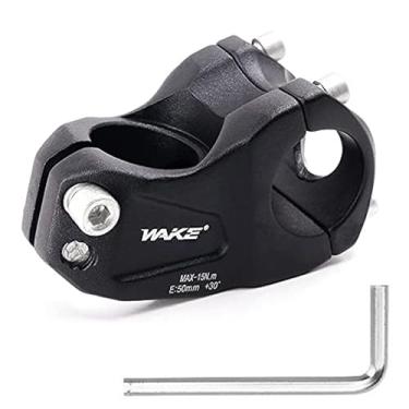 Imagem de OSAGIE Haste de bicicleta 31,8 50 mm 30 graus liga de alumínio MTB haste de guidão para bicicleta de montanha, bicicleta de estrada, MTB, BMX, ciclismo