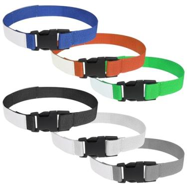 Imagem de 6 peças de alças de lavanderia com fivela de substituição para lavanderia - alça de nylon para organizador de meias acessórios para atletismo laço de limpeza acessórios ferramentas de cuidados de