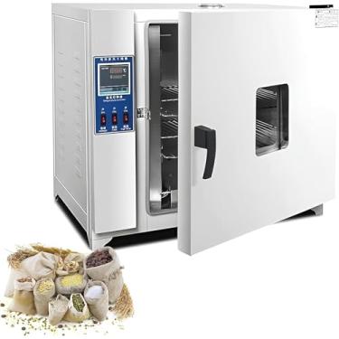 Imagem de Forno De Secagem De Laboratório Forno De Secagem Por Convecção De Ar Forçado De Laboratório Aquecimento Elétrico Forno De Secagem Por Explosão De Temperatura Constante, White, 800W