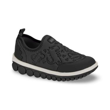 Imagem de Tênis Infantil Menino Bibi Roller 2.0 Preto Dinossauro