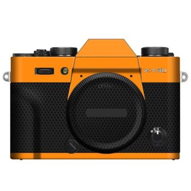 Imagem de X-T30 X-T30II Película protetora de vinil antirarranhões para câmera FujiFilm X-T30 Mark II XT30II (laranja fosco)