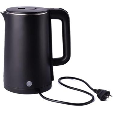 Imagem de Chaleira Jarra Elétrica Modern Inox Preta 220v e 110v 1.5L(127V)