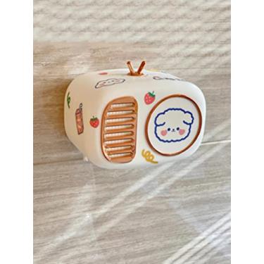 Imagem de Estojo de lenços de urso fofo suporte de guardanapo de plástico para caixa de lenços de parede para hotel, casa, cozinha, banheiro, quarto