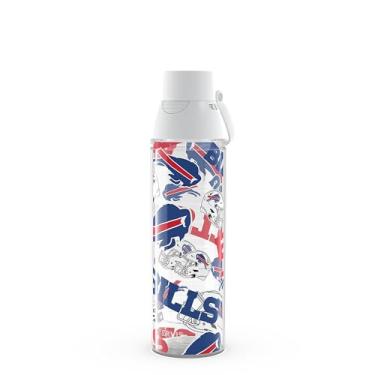 Imagem de Tervis Venture Lite NFL Buffalo Bills - Copo de viagem com isolamento térmico de parede dupla feito nos EUA mantém as bebidas frias e quentes, garrafa de água de 680 g,