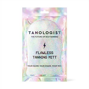 Imagem de Tanologist Luva de bronzeamento impecável, para bronzeamento de mousse, água e bronzeamento gradual, aplicação autobronzeadora sem riscos, reutilizável e lavável na máquina, sem manchas nas mãos