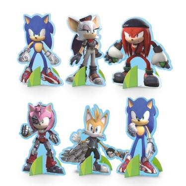 Imagem de DECORACAO DE MESA SONIC PRIME 06 un.