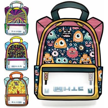 Imagem de Pacote com 20 sacos de brindes para festa de aniversário infantil – Saco de presente a granel para lembrancinhas, alimentos e doces com selo Ziplock que pode ser fechado (Monster Jam/Pequeno)