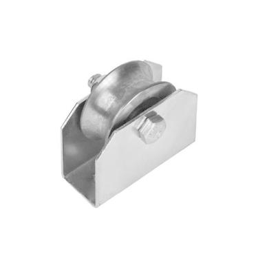 Imagem de Roldana Ferro Maciça 70 Cano 1-2 Para Canal Tubo - Ferrosul