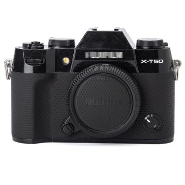 Imagem de DBZZ Capa protetora para câmera FUJIFILM X-T50 - Capa protetora antiarranhões X-T50 Protetor de corpo de filme 3M (transparente)