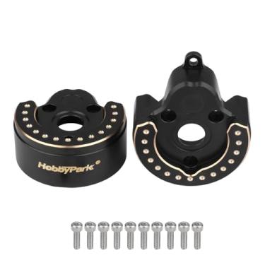 Imagem de HobbyPark Brass Rear Portal Cover Weights 189g for Vanquish VP VS4-10 Phoenix 1/10 RC Crawler F10 Portal Axle LCG VRD Carbon Kit Lower COG Upgrades