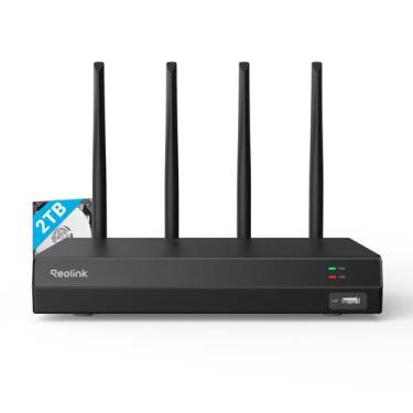 Imagem de WiFi NVR REOLINK RLN12W 16 canais Wi-Fi 6 HDD de 2 TB