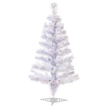 Imagem de Árvore De Natal Branca 1,2M Decoração Natal - Natalkasa