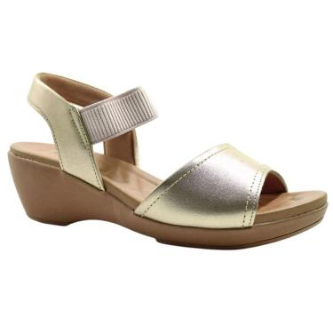 Imagem de Sandália Usaflex Plataforma Feminina