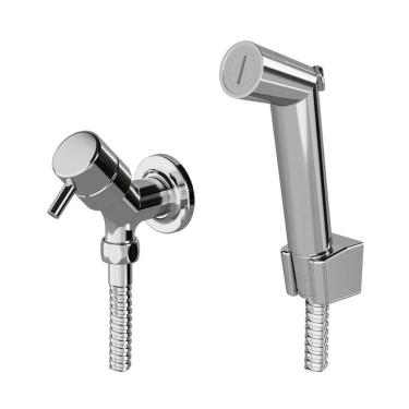 Imagem de Ducha Higiênica com Gatilho ABS Fani Eva Cromada 1739 C90