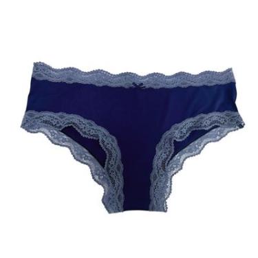 Imagem de CALCINHA BASIC+ LINGERIE AZUL MARINHO M