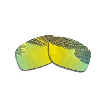 Imagem de Wetnenss Lentes de substituição polarizadas para óculos de sol Oakley Valve New 2014 OO9236/1,5 mm polarizadas/fáceis de instalar (douradas)