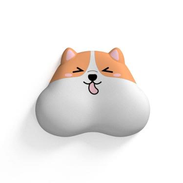 Imagem de Mouse pad de suporte de pulso Cute Corgi Cartoon Design
