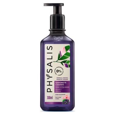 Imagem de Sabonete Líquido Physalis  Pura Vitalidade Hibiscus e Amora, 300ml