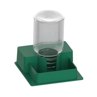 Imagem de Generic Bebedouro automático para répteis com bebedouro, fácil de limpar, suprimentos para animais de estimação, dispensador de água, alimentador para dragões, Verde