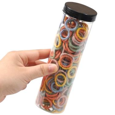 Imagem de JOYOYO 300 peças de laços de cabelo pequenos, sem vincos duráveis, suporte elástico para rabo de cavalo, acessórios de cabelo para bebês e crianças (cor primavera)