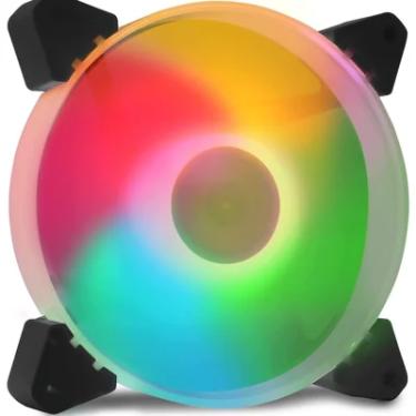 Imagem de Cooler FAN Knup, 120x25mm, LED, Para Gabinete - KP-VR306