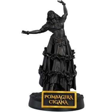 Imagem de Estátua Pombagira Cigana Imagem Umbanda Candomblé (Cor Aurum Noctis)