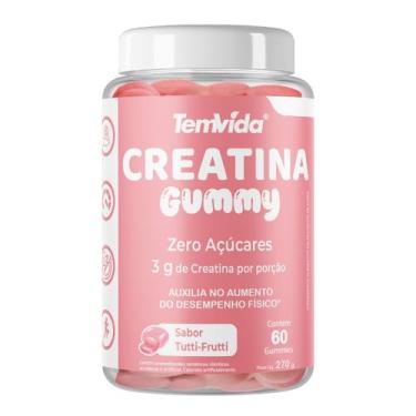 Imagem de Creatina Gummy Sabores Tutti Frutti e Maçã Verde 60 Gomas 3g de Creati