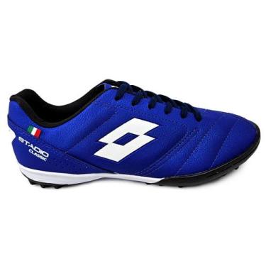 Imagem de Chuteira Society Lotto Stadio Classic Marinho Estilo Original, Marinho