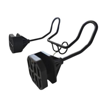 Imagem de JicSuXi Suporte para chapéu de carro, suporte para banco traseiro, organizador de bonés automotivos de metal, para chapéu de cowboy, gancho para guarda-chuva,