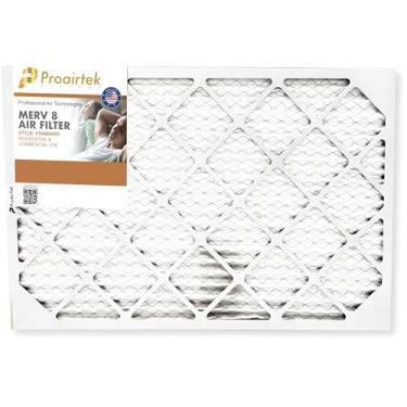 Imagem de Filtro de ar Proairtek AF17H29H1M08SWH modelo padrão 17,50 x 29,50x1, MERV 08; ideal para quem deseja ar fresco em sua casa