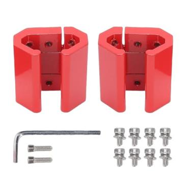 Imagem de Jectse Clipe de Canto de Trilho de Caixa de Ferramentas, Montagem de Adaptador Universal de Liga de Alumínio para de Embalagem, Com Design Durável Usinado CNC para Trilhos Laterais de