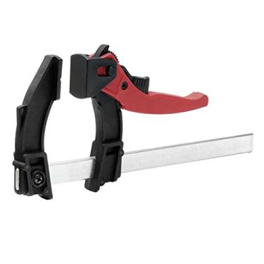 Imagem de Grampo fixo de barra de carpintaria de 250 mm, carpinteiro de liberação de catraca, braçadeira F de aço inoxidável para projetos de marcenaria rápidos e econômicos, à prova de ferrugem e ferramenta