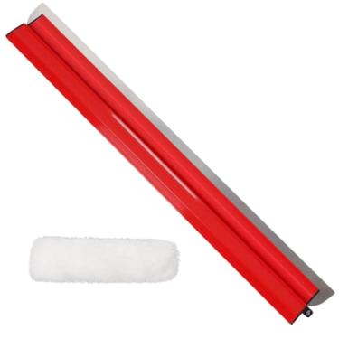 Imagem de Espátula Knockdown para Gyprock, placa de parede, lâmina de alisamento de aço inoxidável de 100 cm, faca raspadora de gesso cartonado, lâmina de desnatação para drywall