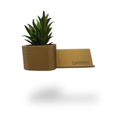 Imagem de Lindo porta-cartões de visita para mesa, material de escritório, organizador de mesa, decoração de escritório para mulheres e todos os gêneros, estojo moderno rosa dourado bronze prata preto branco
